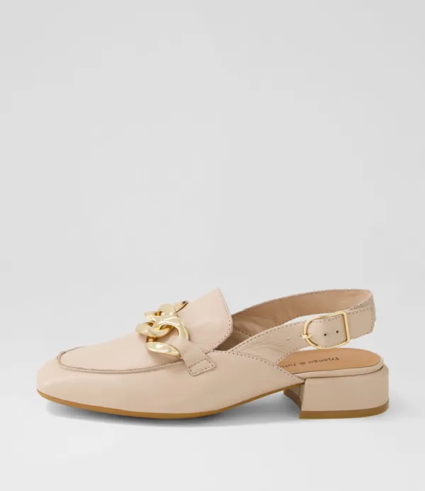 Women DJANGO & JULIETTE Vabor Nude Leather Heels