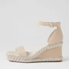 Women DJANGO & JULIETTE Vangie Almond Leather Sandals