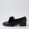 Women DJANGO & JULIETTE Varva Black Patent Suede Heels
