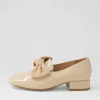 Women DJANGO & JULIETTE Varva Latte Patent Suede Heels