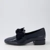 Women DJANGO & JULIETTE Varva Navy Patent Suede Heels