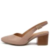 Women ZIERA Veera Xw Blush Leather Heels