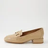 Women DJANGO & JULIETTE Velam Cafe Patent Leather Heels