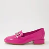 Women DJANGO & JULIETTE Velam Fuchsia Patent Leather Heels