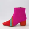 Women ZIERA Verill Xw Bright Multi Ankle Boots