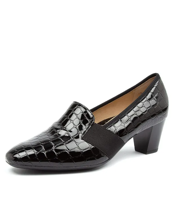 Women ARA Verona 04 Schwarz Croc