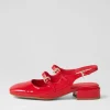 Women DJANGO & JULIETTE Viraz Red Patent Leather Heels