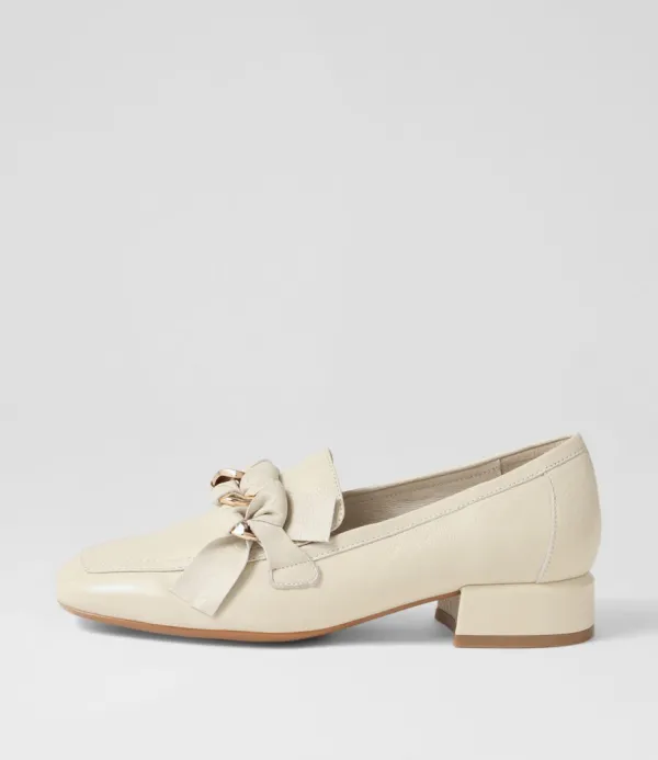 Women DJANGO & JULIETTE Viserys Almond Leather Heels
