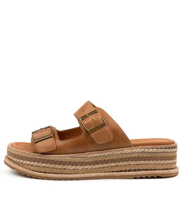 Women DJANGO & JULIETTE Vishu Tan Leather