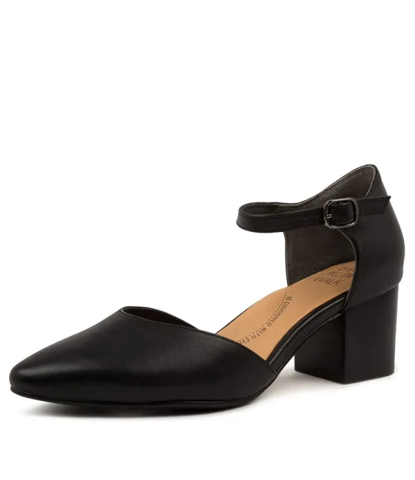 Women ZIERA Vitor Xw Blk-Blk Leather