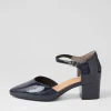 Women ZIERA Vitor Xw Navy Patent Leather Heels