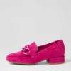 Women DJANGO & JULIETTE Vivek Fuchsia Suede Heels