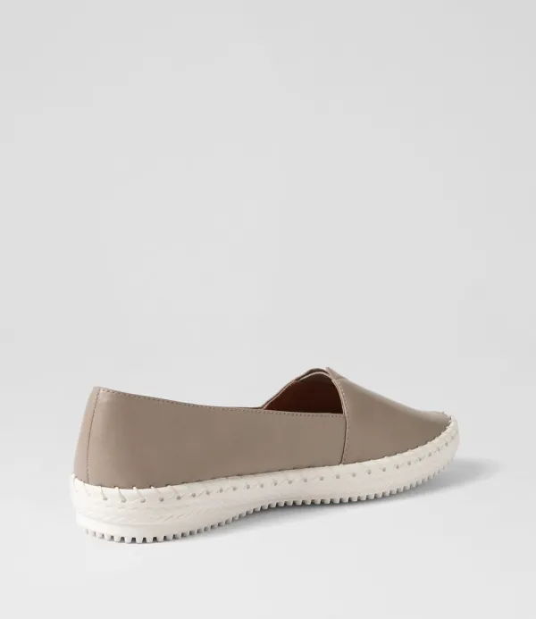 Women SUPERSOFT Wicker Mushroom Leather Loafers