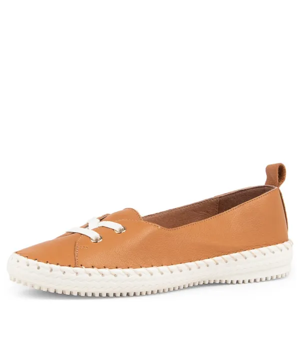 Women SUPERSOFT Womans Dark Tan Leather Loafers Ws