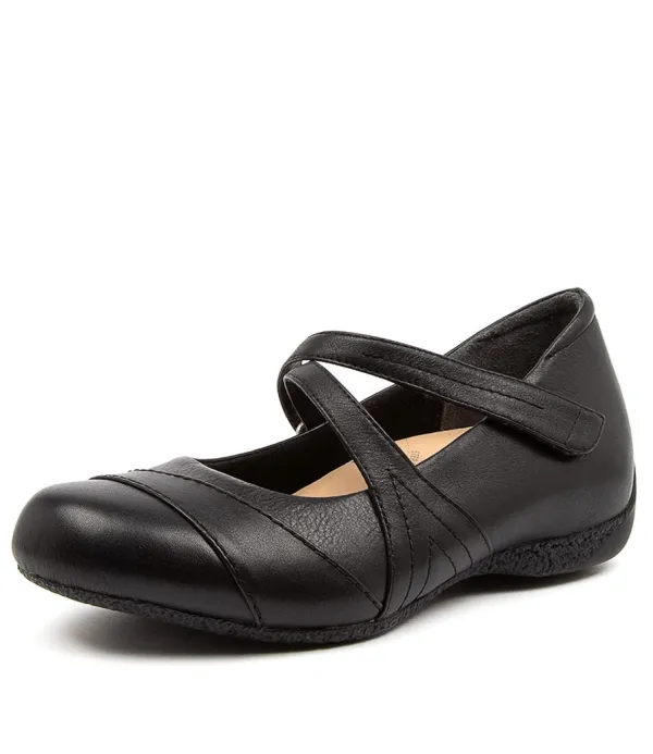 Women ZIERA Xray M Black Leather