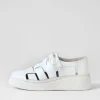 Women DJANGO & JULIETTE Yao White Leather Sneakers