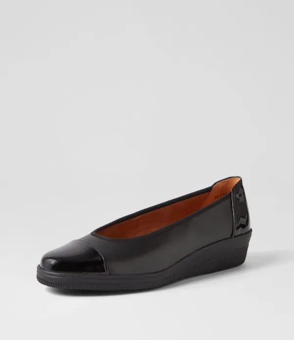Women GABOR Yvonne Schwarz Leather