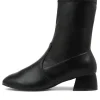 Women ZIERA Zuka W Black Stretch Ankle Boots